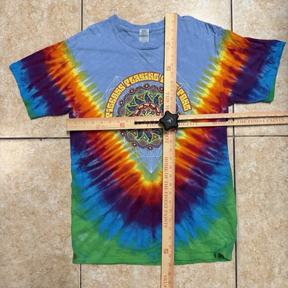 Grateful Dead Inspired‎ Tie Dye T Shirt Graphic Print Short Sleeve - Picture 2 of 4